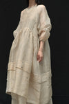Mutedance 24 Spring/Summer Silk Loose Cardigan Dress MD-MD24SS36-N nude PM142